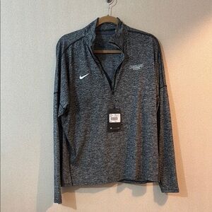 Nike Black and White Heathered Top - Cleveland State